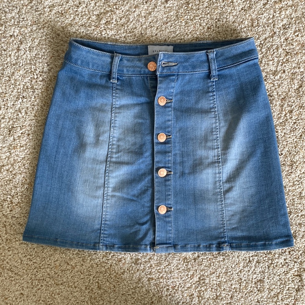 Jean Skirt